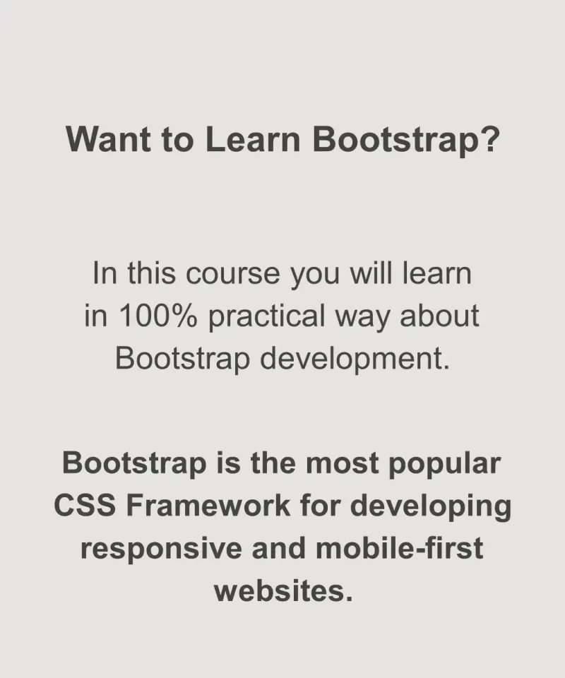 bootstrap