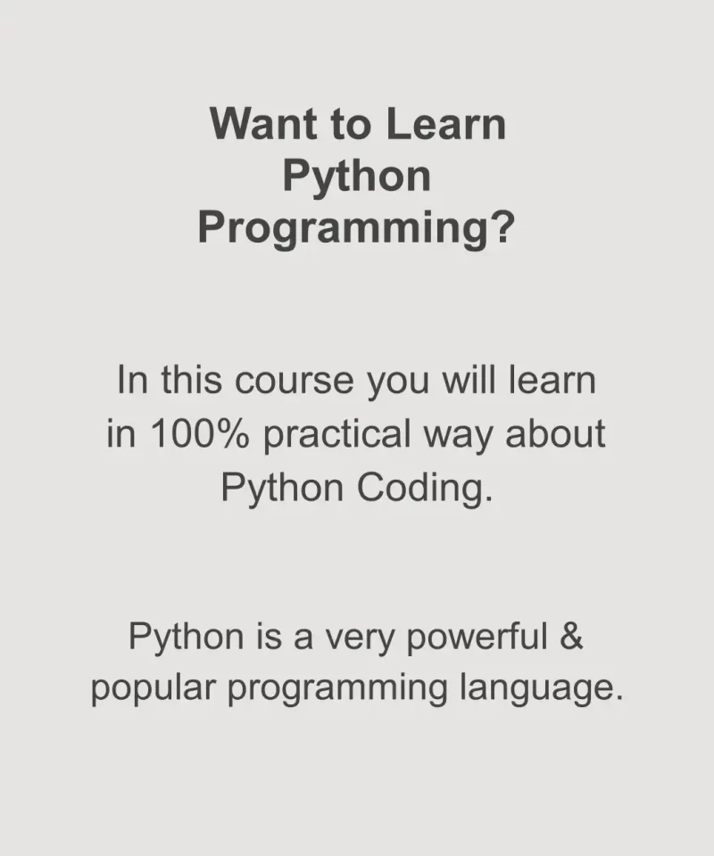 python programming