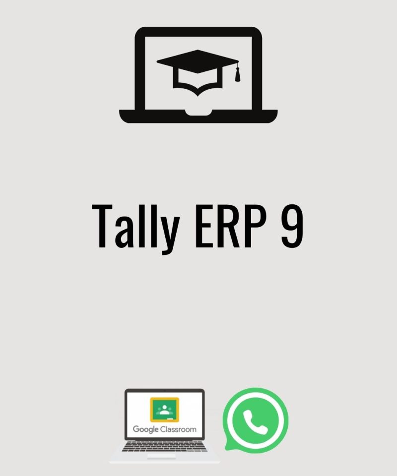 Tally ERP 9 Training